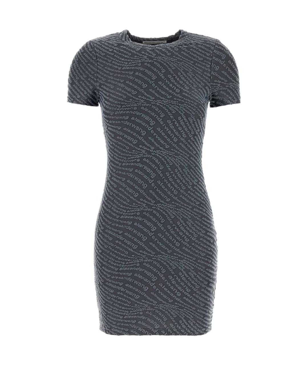 ALEXANDER WANG Серое платье, фото 1