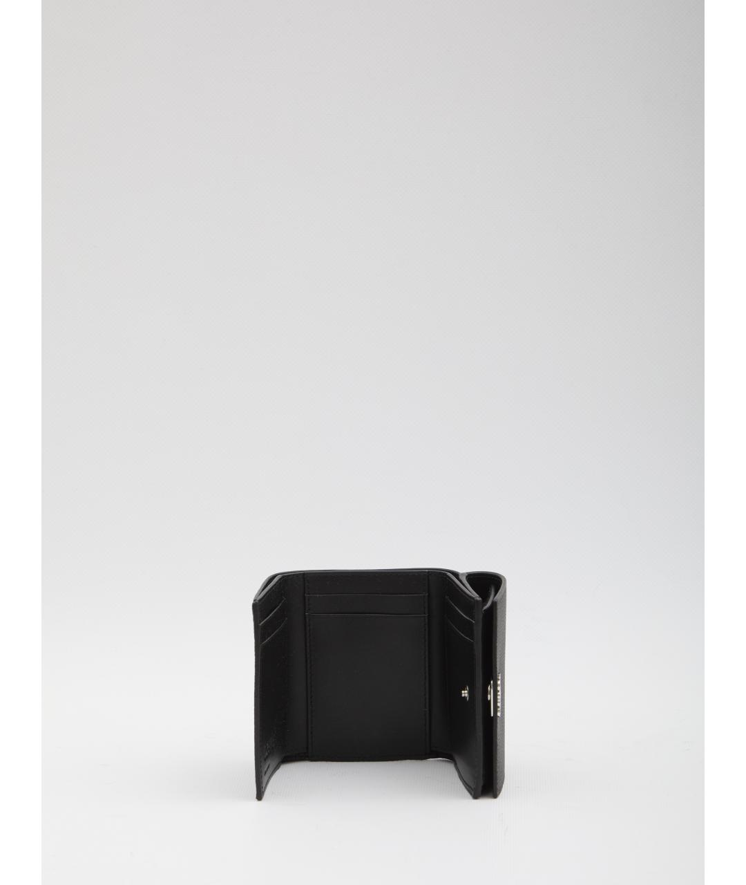 LOEWE Черный кожаный кошелек, фото 4