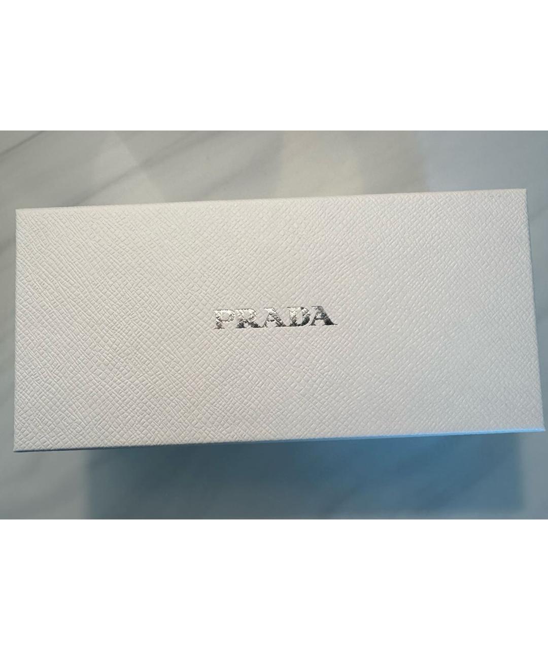 PRADA Серые пластиковые солнцезащитные очки, фото 4