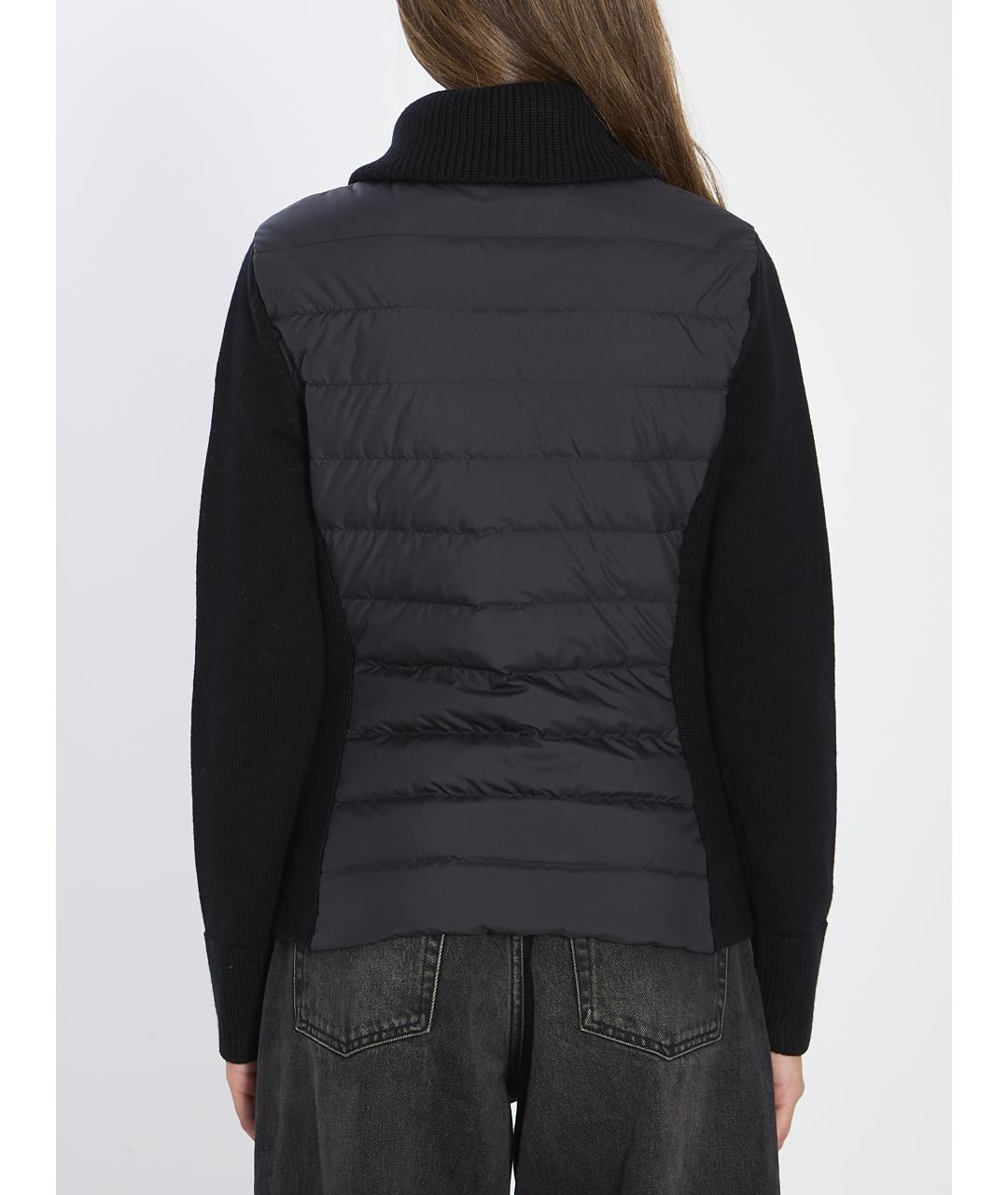 MONCLER Черный кардиган, фото 5