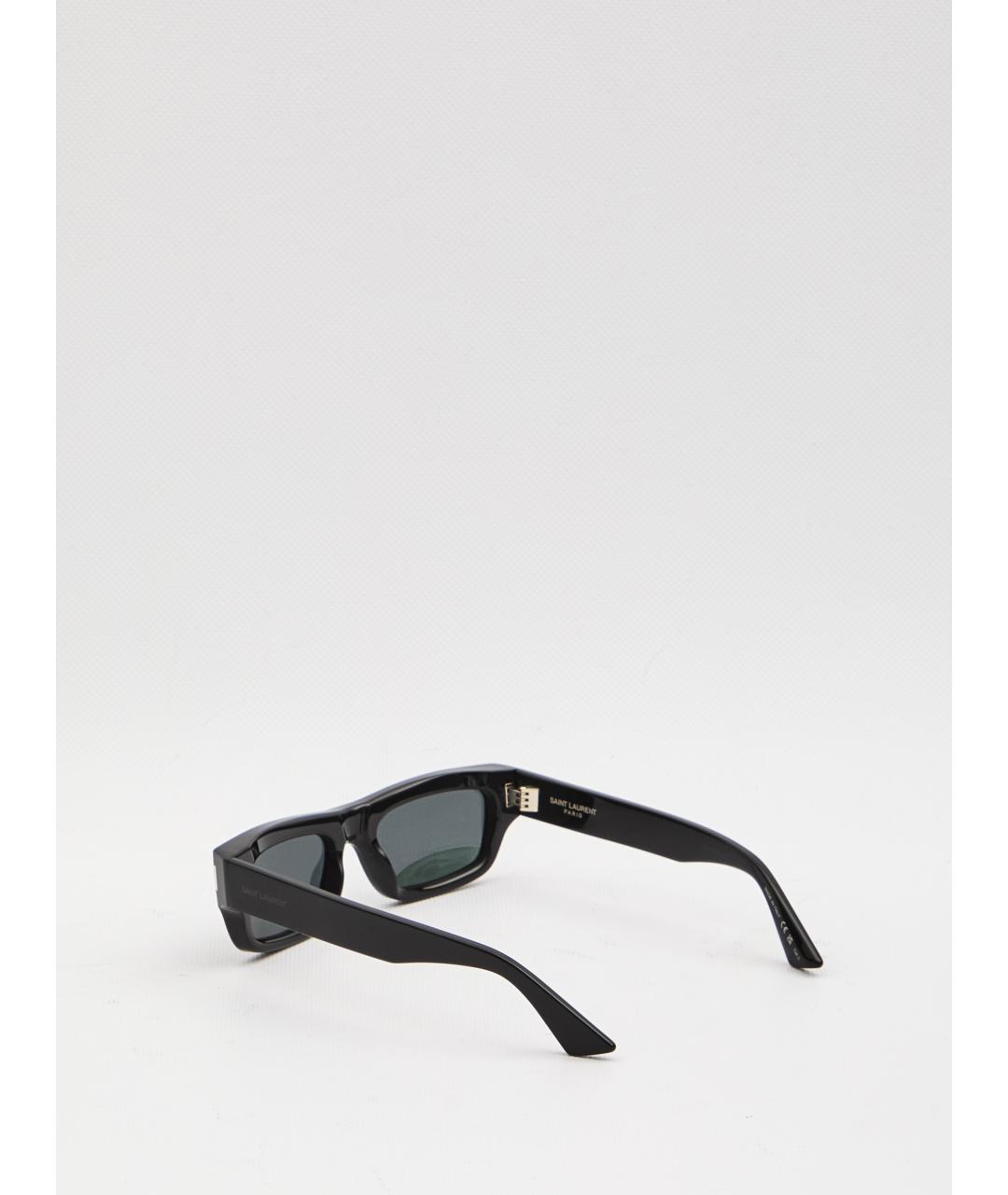 SAINT LAURENT Черные солнцезащитные очки, фото 2
