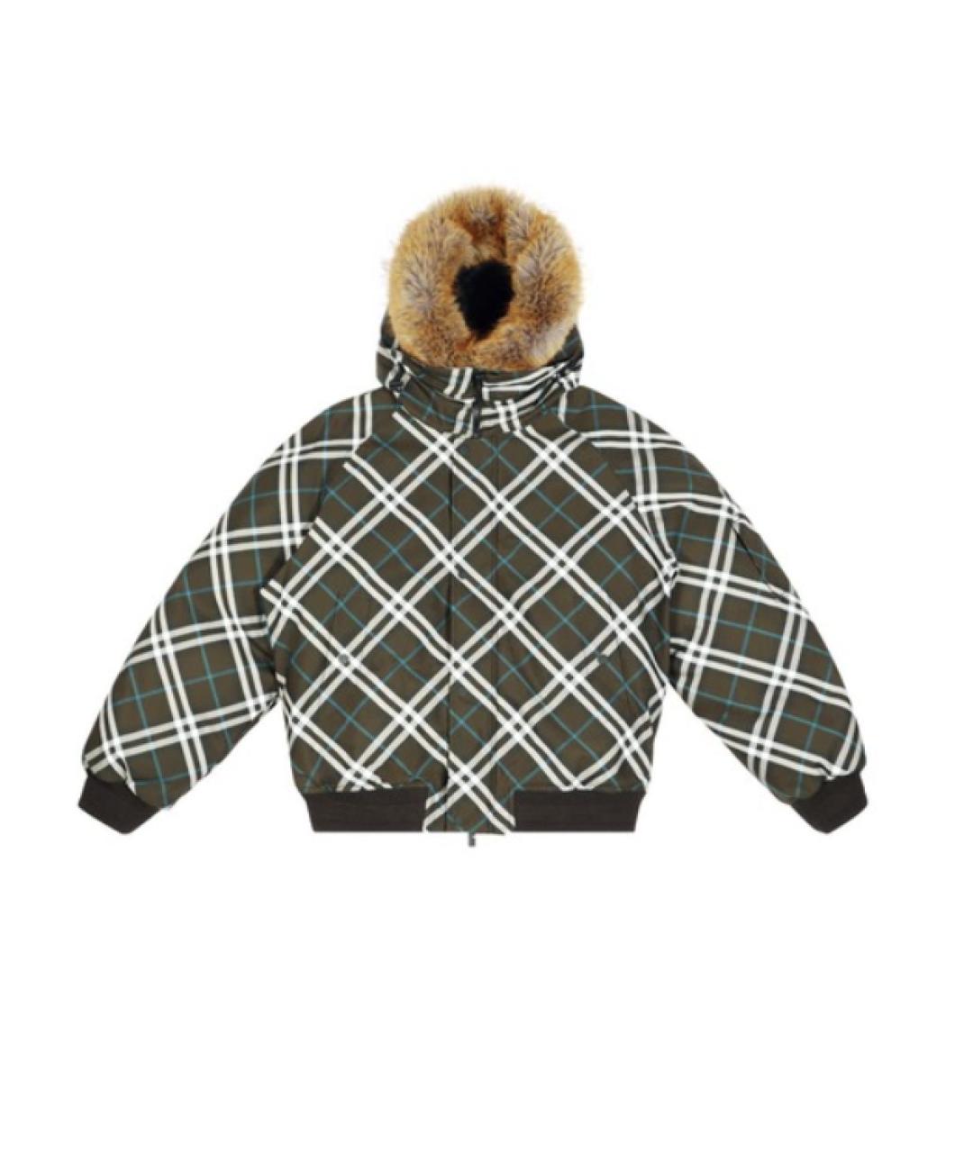 BURBERRY Мульти полиэстеровая куртка, фото 1