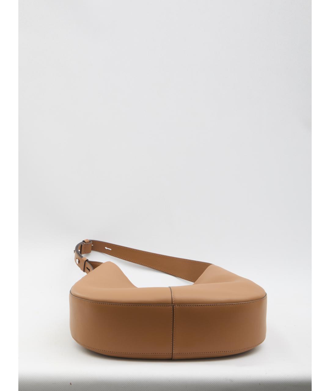 TOD'S Коричневая кожаная сумка через плечо, фото 3