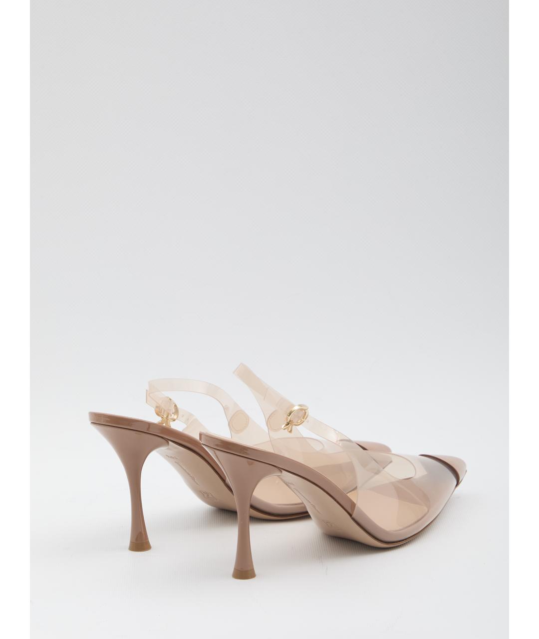 GIANVITO ROSSI Бежевые туфли, фото 3