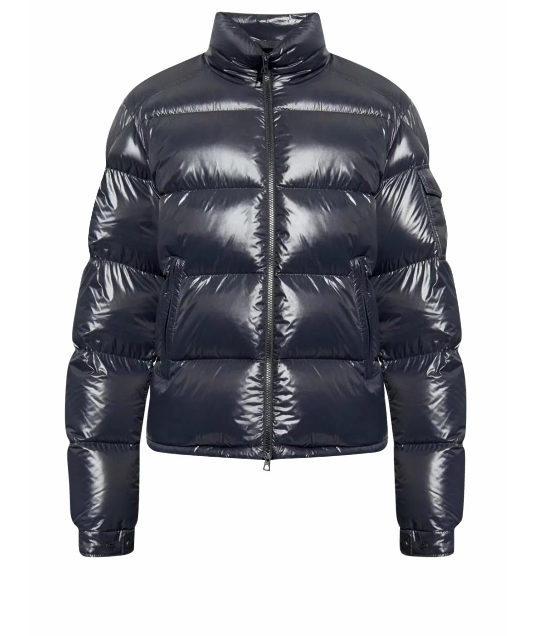 MONCLER Черная полиамидовая куртка, фото 1