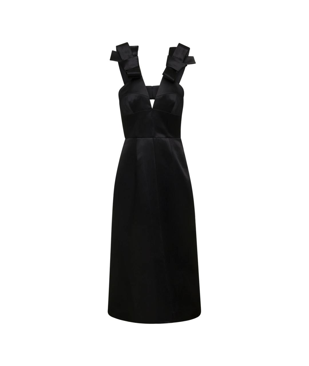 JIL SANDER Черное платье, фото 1