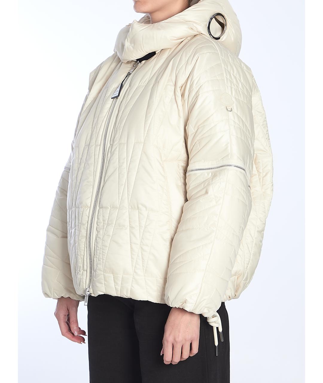 MONCLER Белая куртка, фото 3