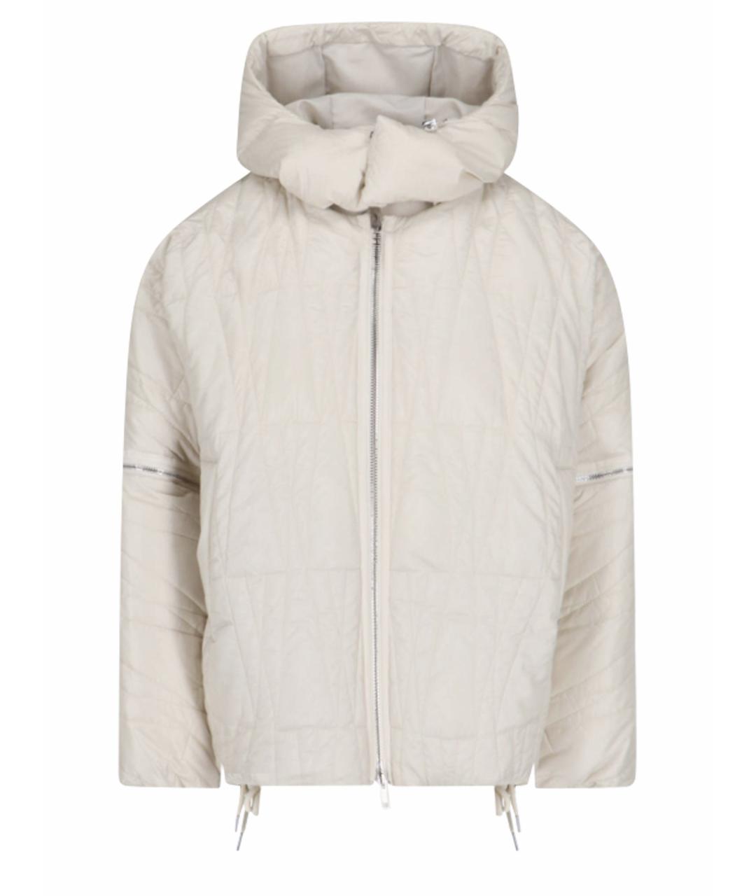 MONCLER Белая куртка, фото 1