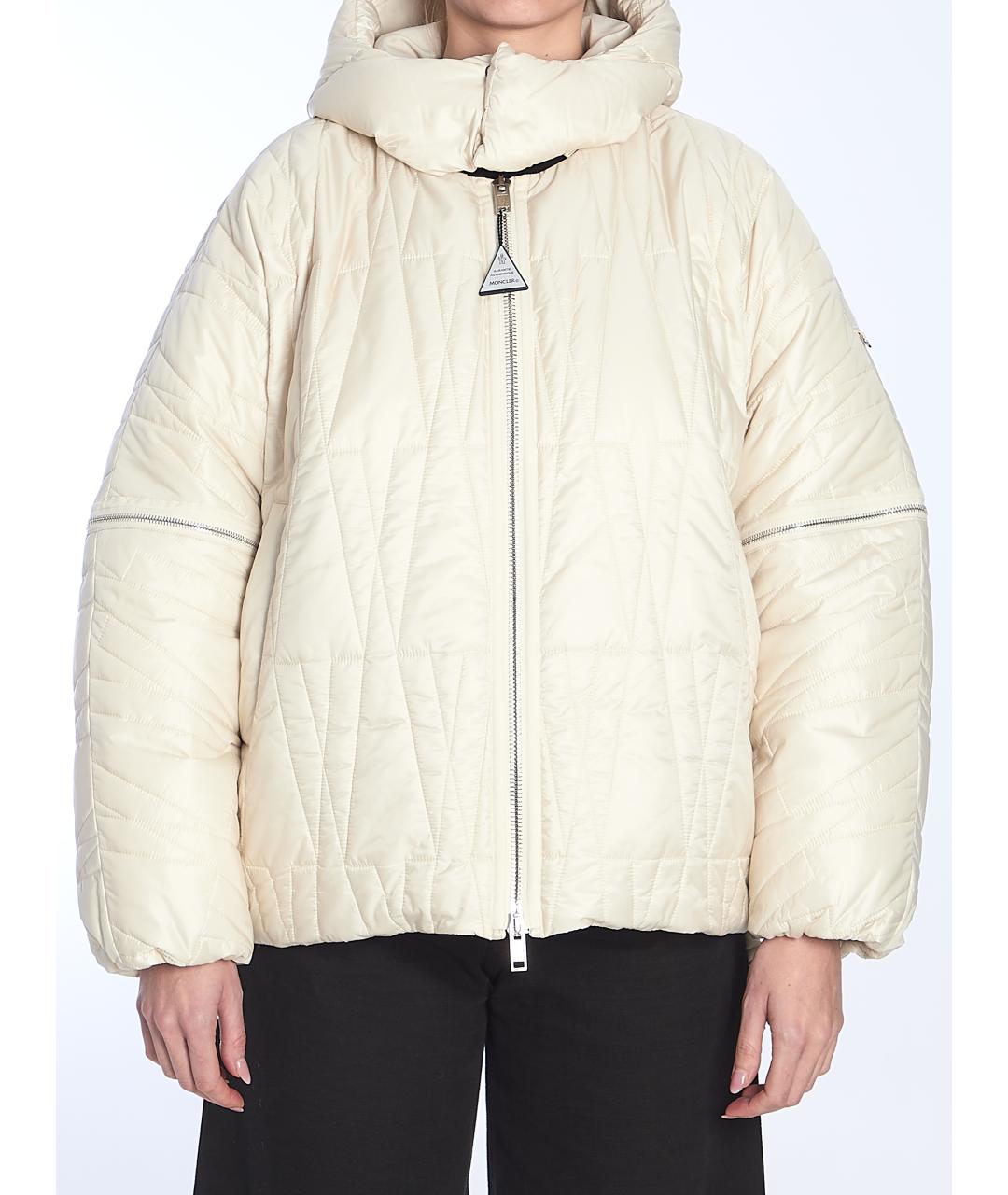 MONCLER Белая куртка, фото 2