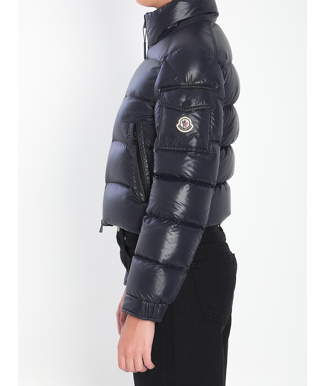 MONCLER Черная куртка, фото 4