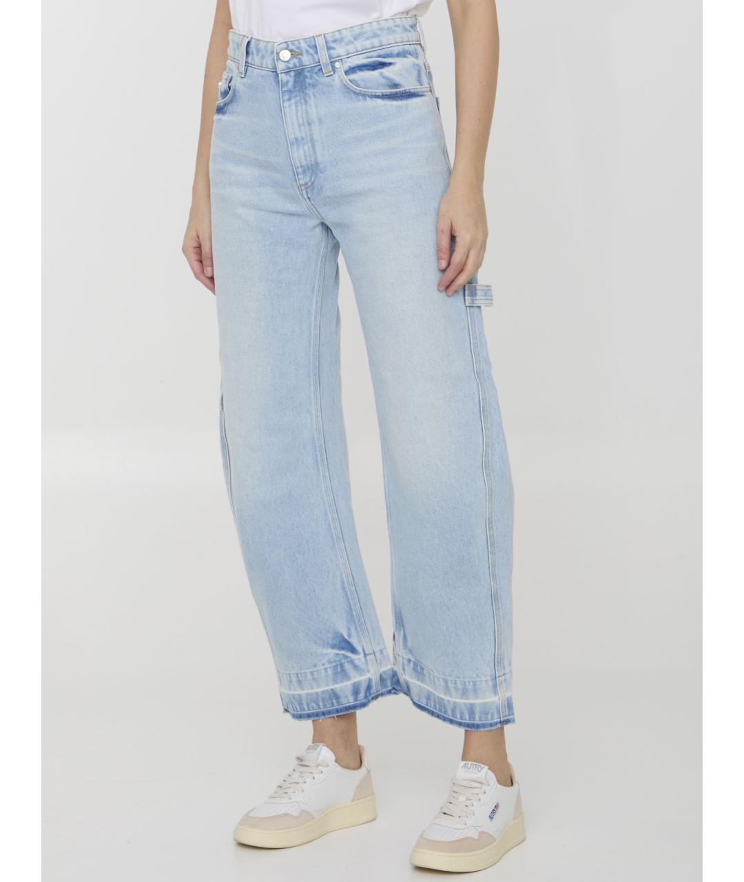 STELLA MCCARTNEY Голубые прямые джинсы, фото 3