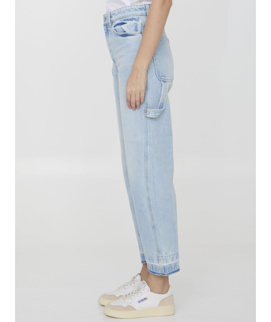 STELLA MCCARTNEY Голубые прямые джинсы, фото 4