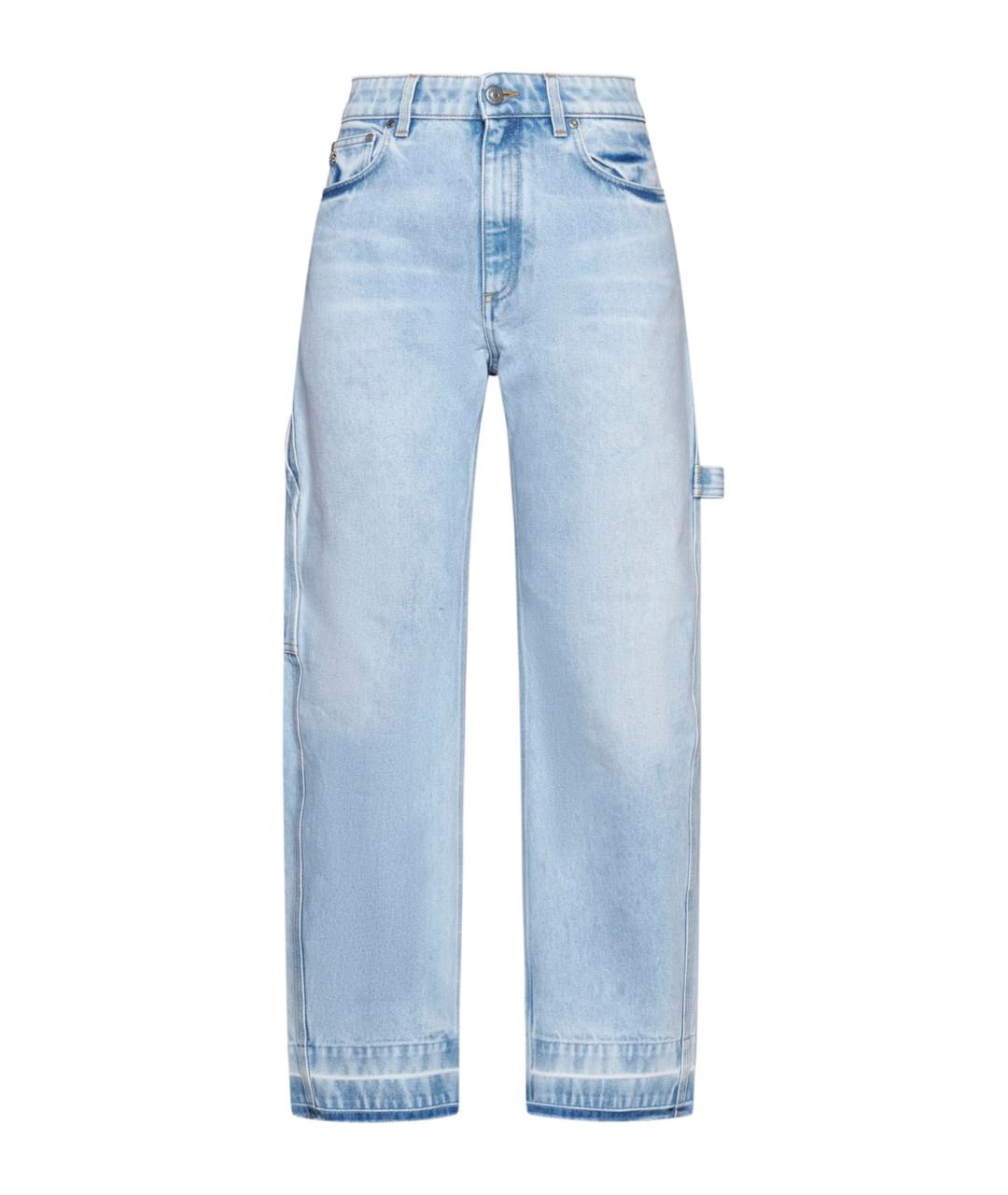 STELLA MCCARTNEY Голубые прямые джинсы, фото 1