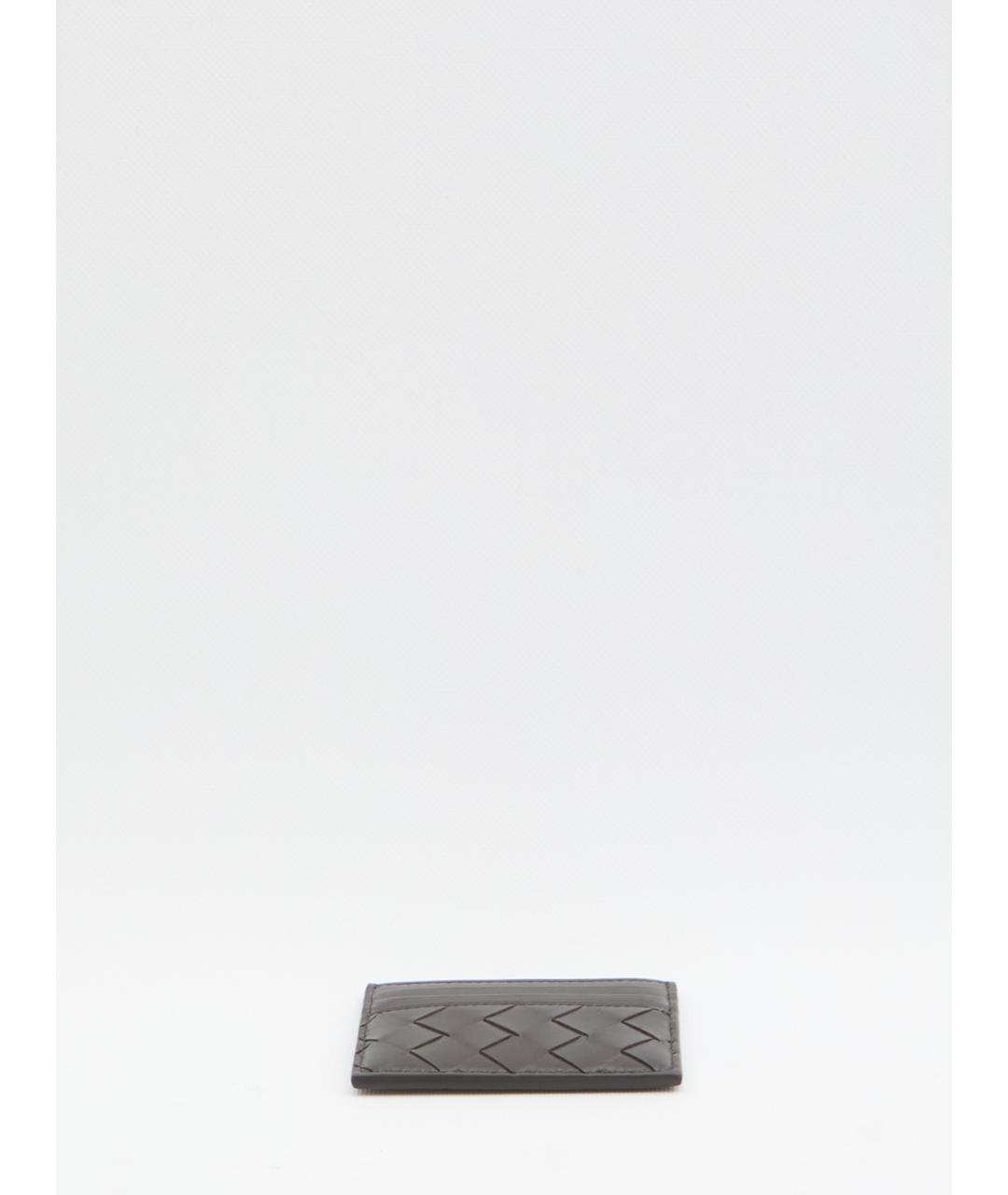 BOTTEGA VENETA Коричневый кожаный кошелек, фото 3