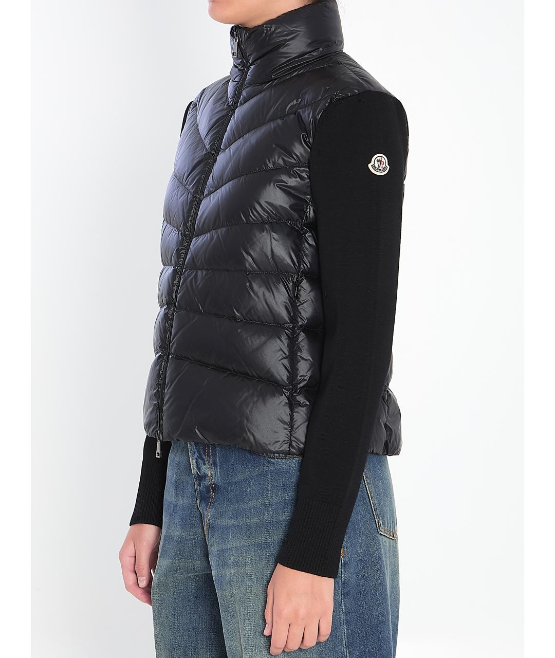 MONCLER Черная куртка, фото 3
