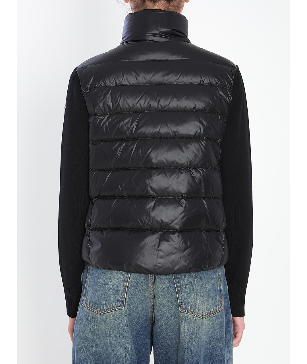 MONCLER Черная куртка, фото 5
