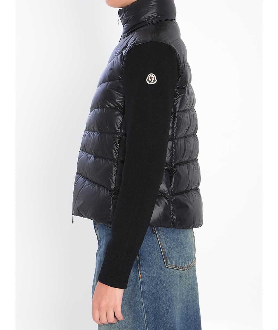 MONCLER Черная куртка, фото 4