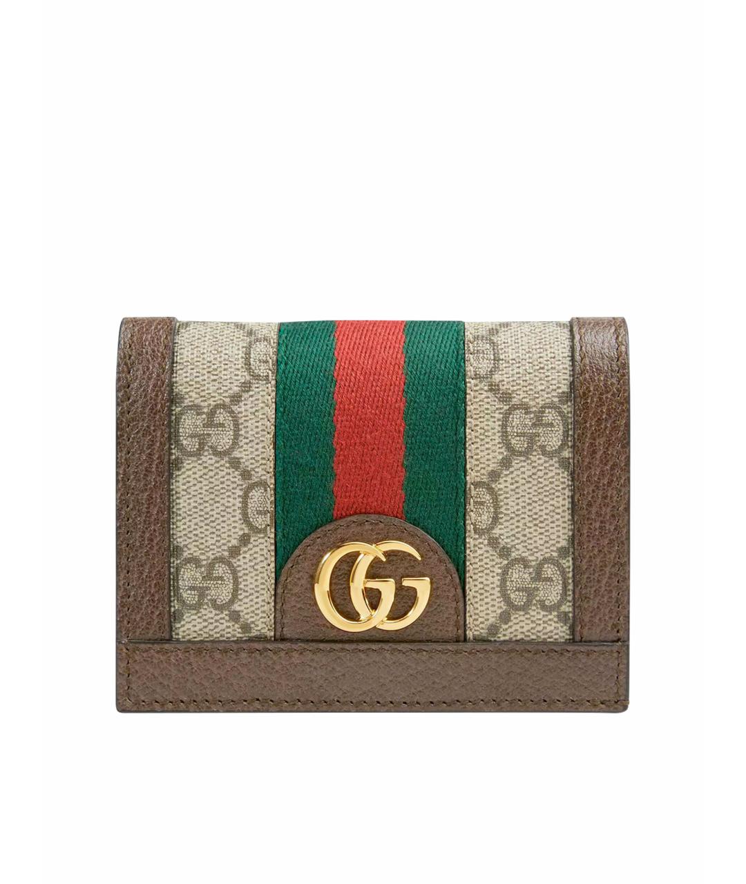 GUCCI Бежевый кошелек, фото 1