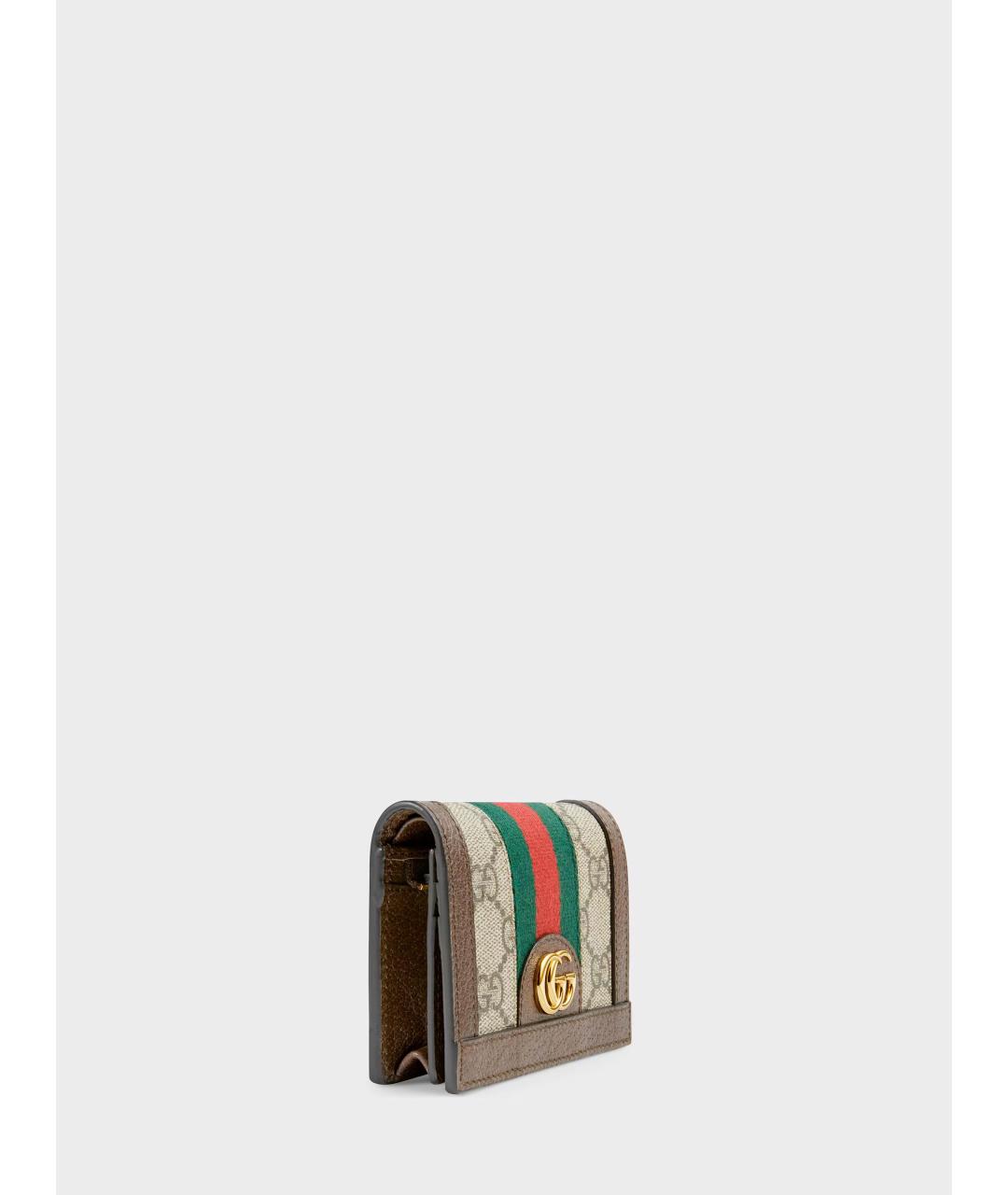 GUCCI Бежевый кошелек, фото 3