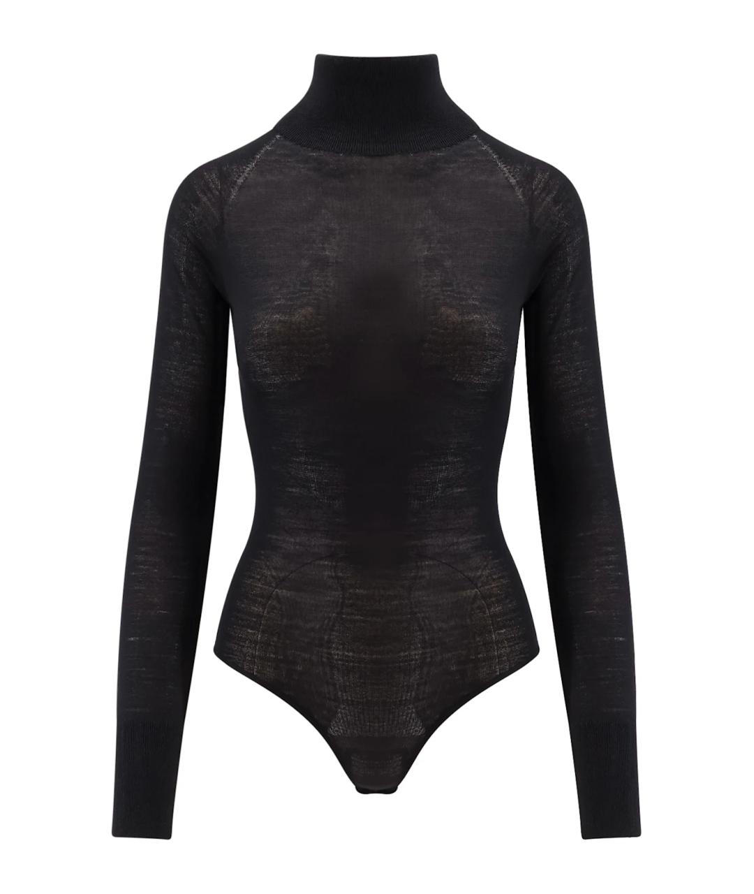 ALAIA Черное шерстяное боди, фото 1