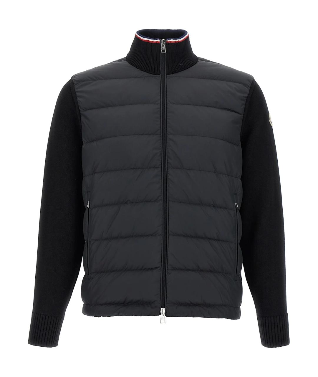 MONCLER Черный кардиган, фото 1