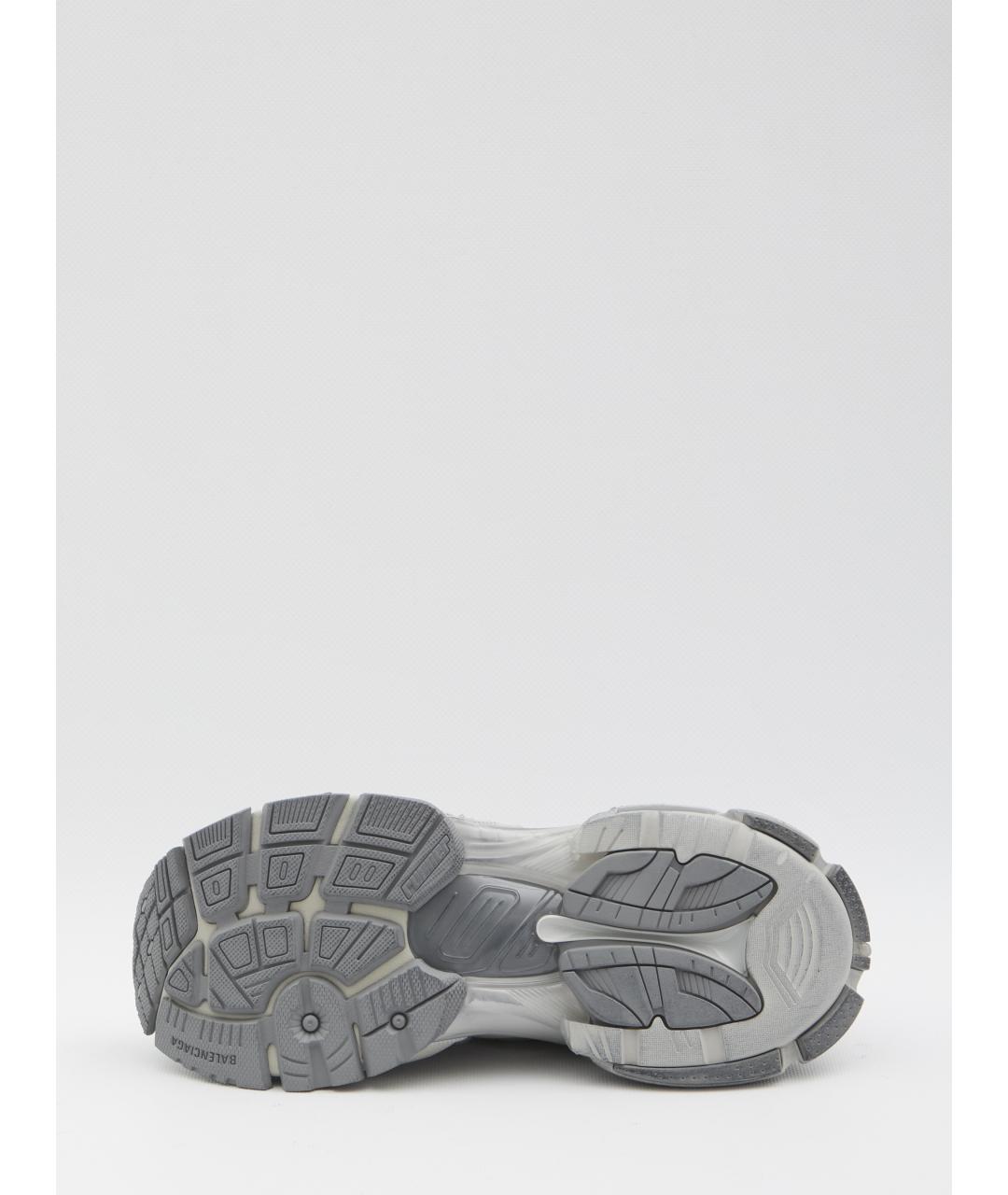 BALENCIAGA Серые синтетические кроссовки, фото 4
