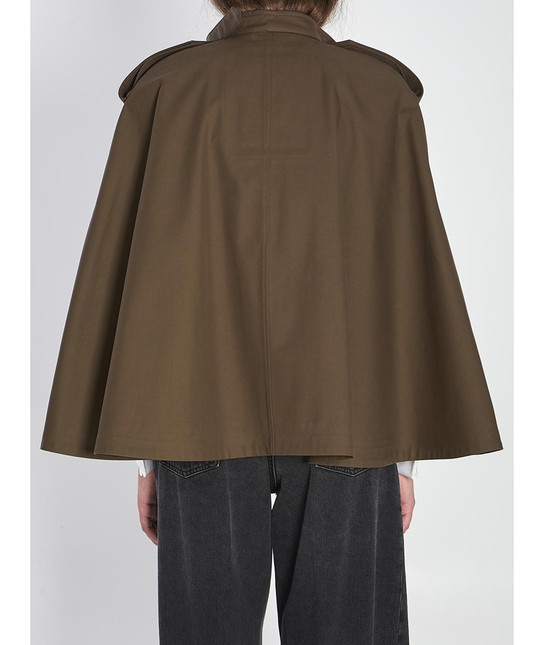 BURBERRY Хаки хлопковый тренч/плащ, фото 5