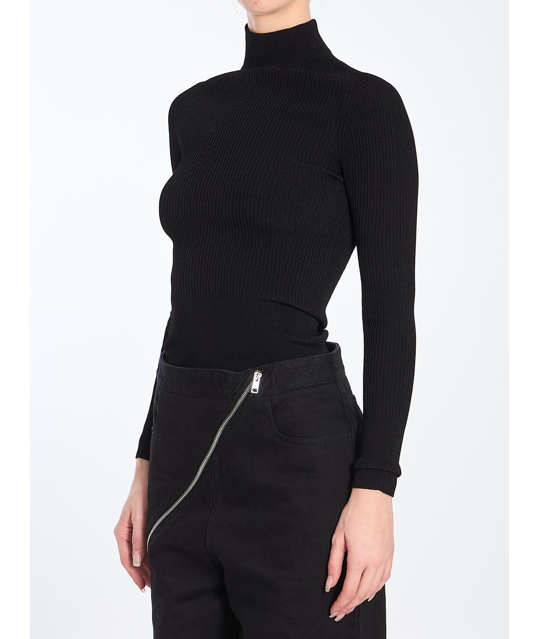 ALAIA Черное вискозное боди, фото 3