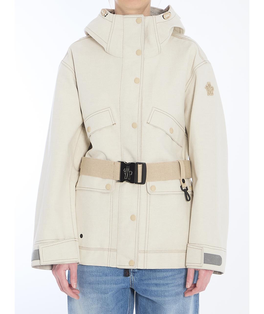 MONCLER GRENOBLE Бежевая куртка, фото 2