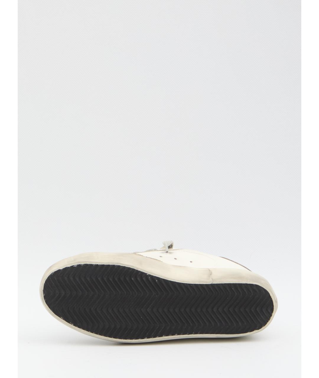 GOLDEN GOOSE DELUXE BRAND Белые кожаные кеды, фото 4