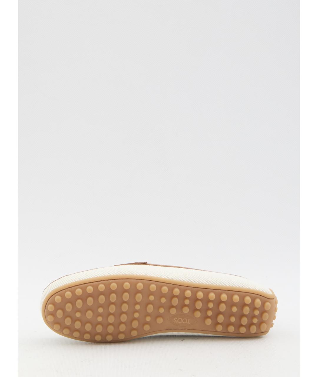 TOD'S Белые мокасины, фото 4