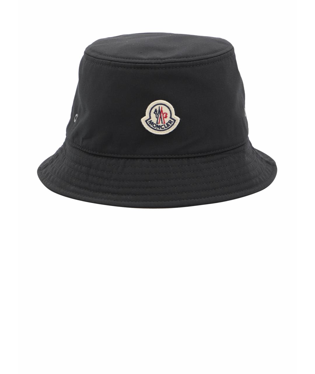 MONCLER Черная синтетическая панама, фото 1