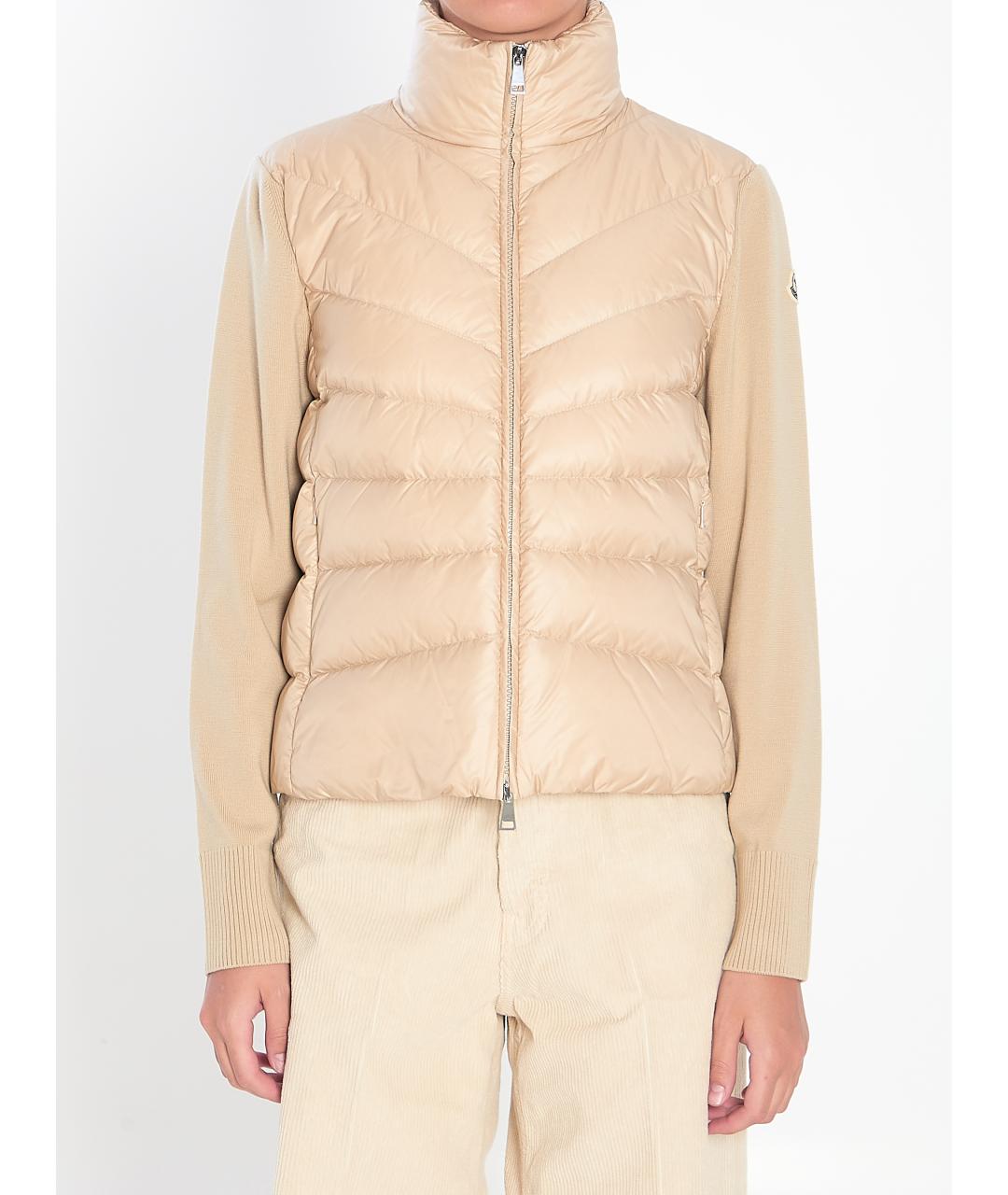 MONCLER Бежевый кардиган, фото 2
