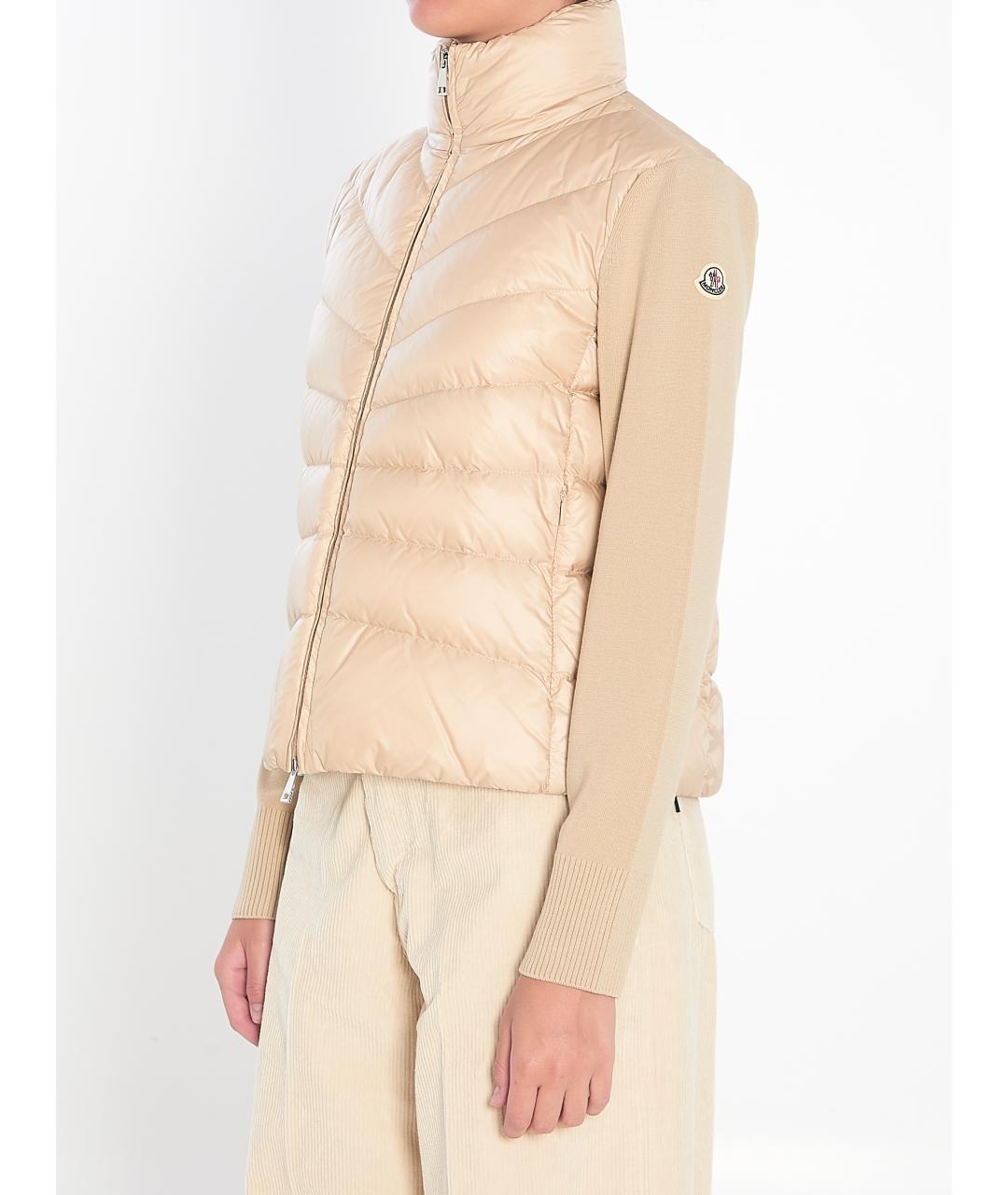 MONCLER Бежевый кардиган, фото 3
