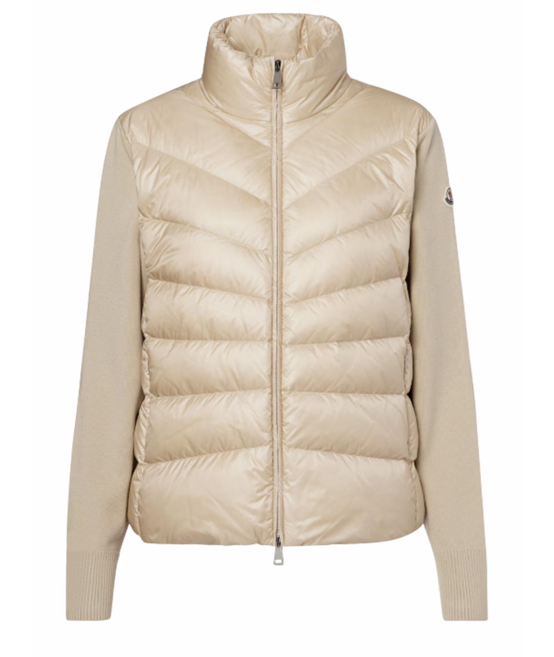 MONCLER Бежевый кардиган, фото 1