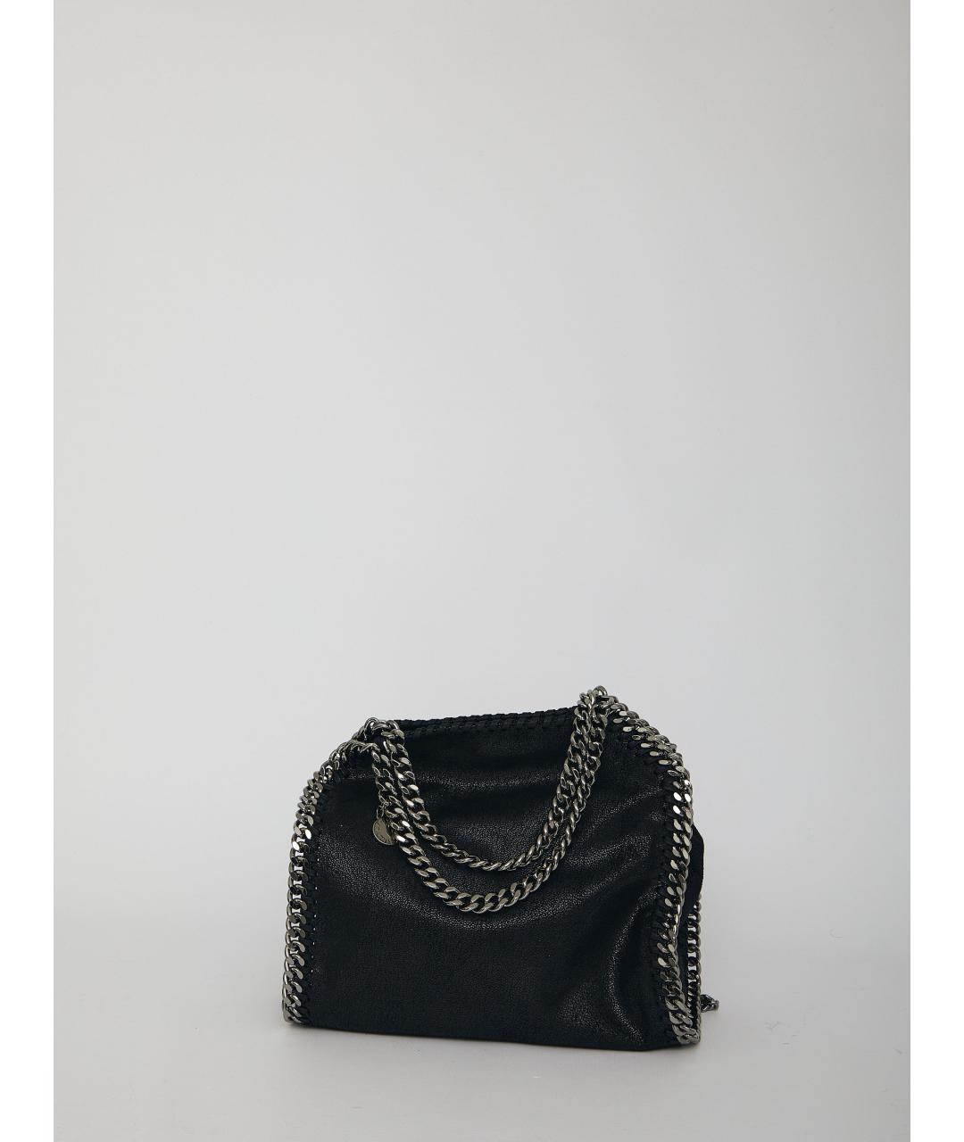 STELLA MCCARTNEY Черная синтетическая сумка тоут, фото 2