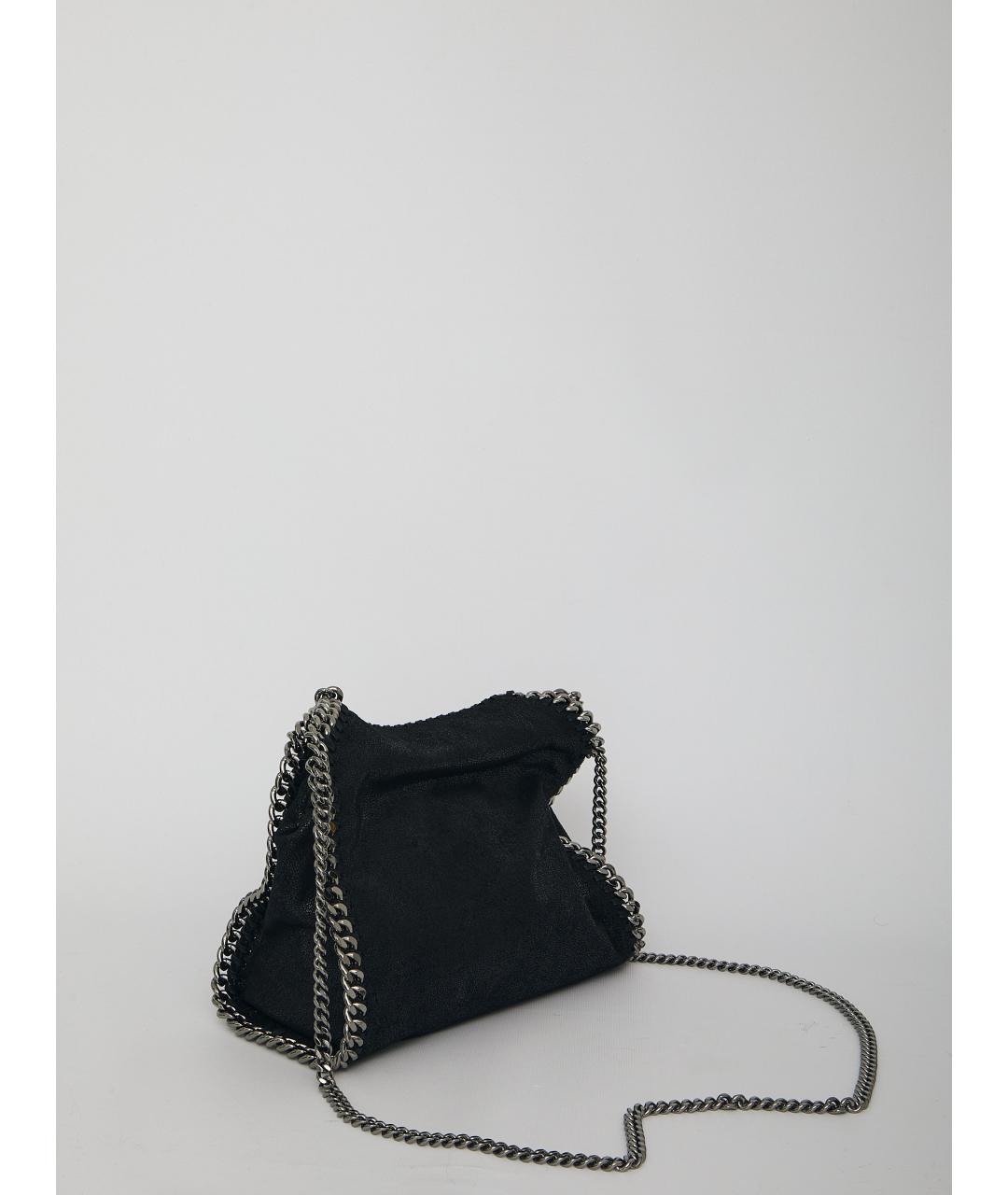 STELLA MCCARTNEY Черная синтетическая сумка тоут, фото 3