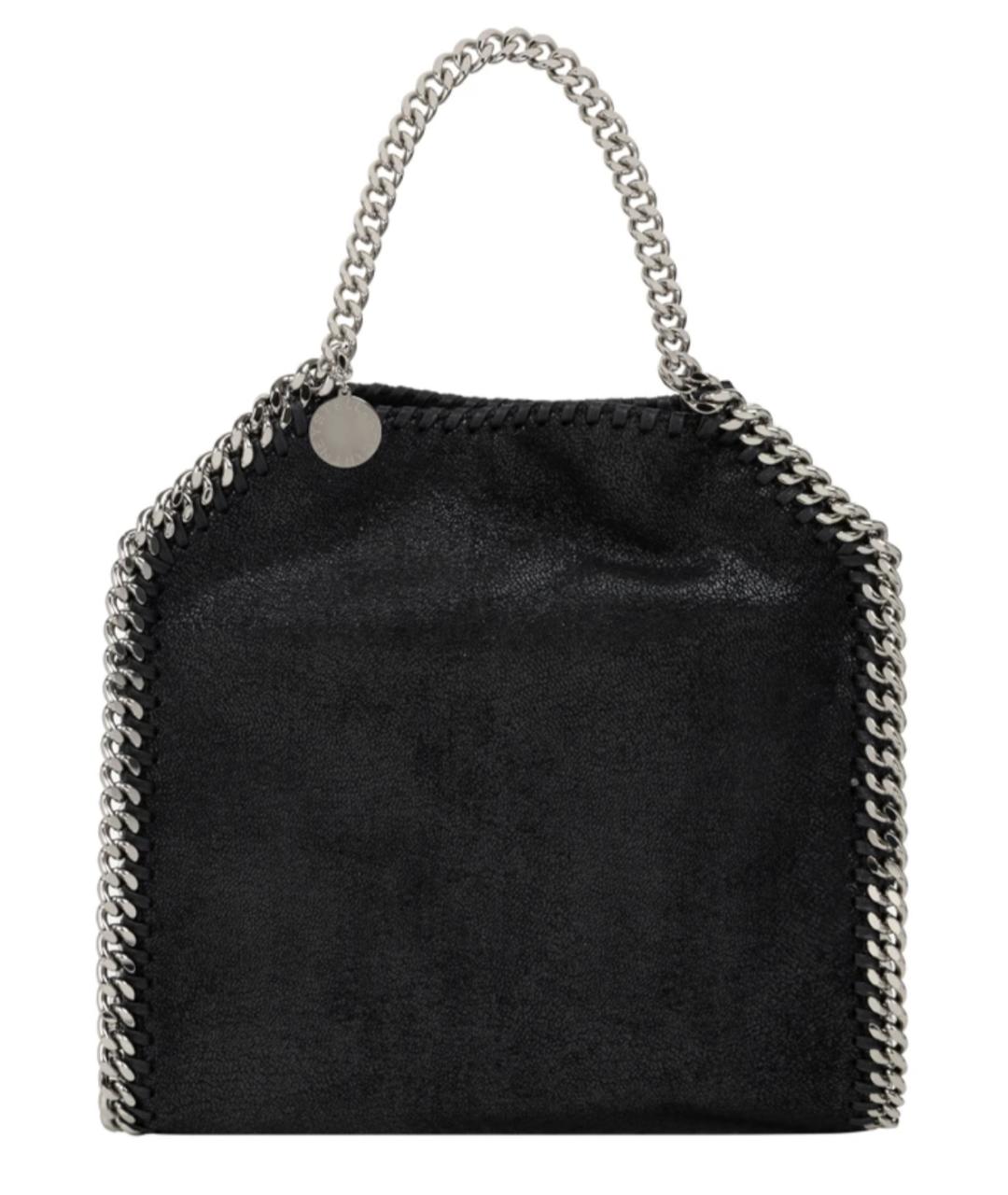 STELLA MCCARTNEY Черная синтетическая сумка тоут, фото 1