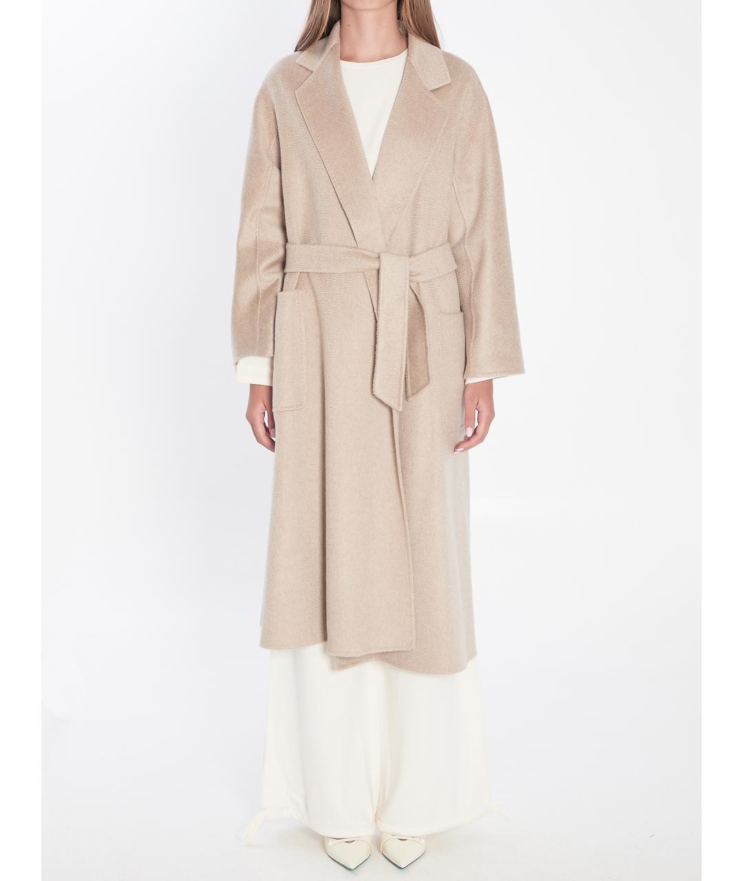 MAX MARA Бежевое пальто, фото 5