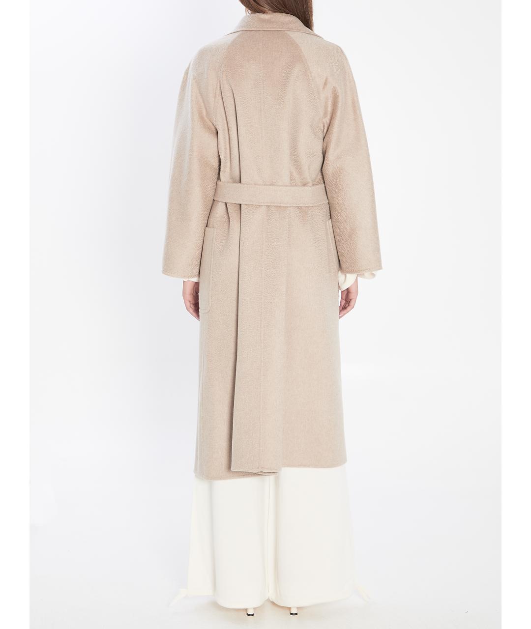 MAX MARA Бежевое пальто, фото 4