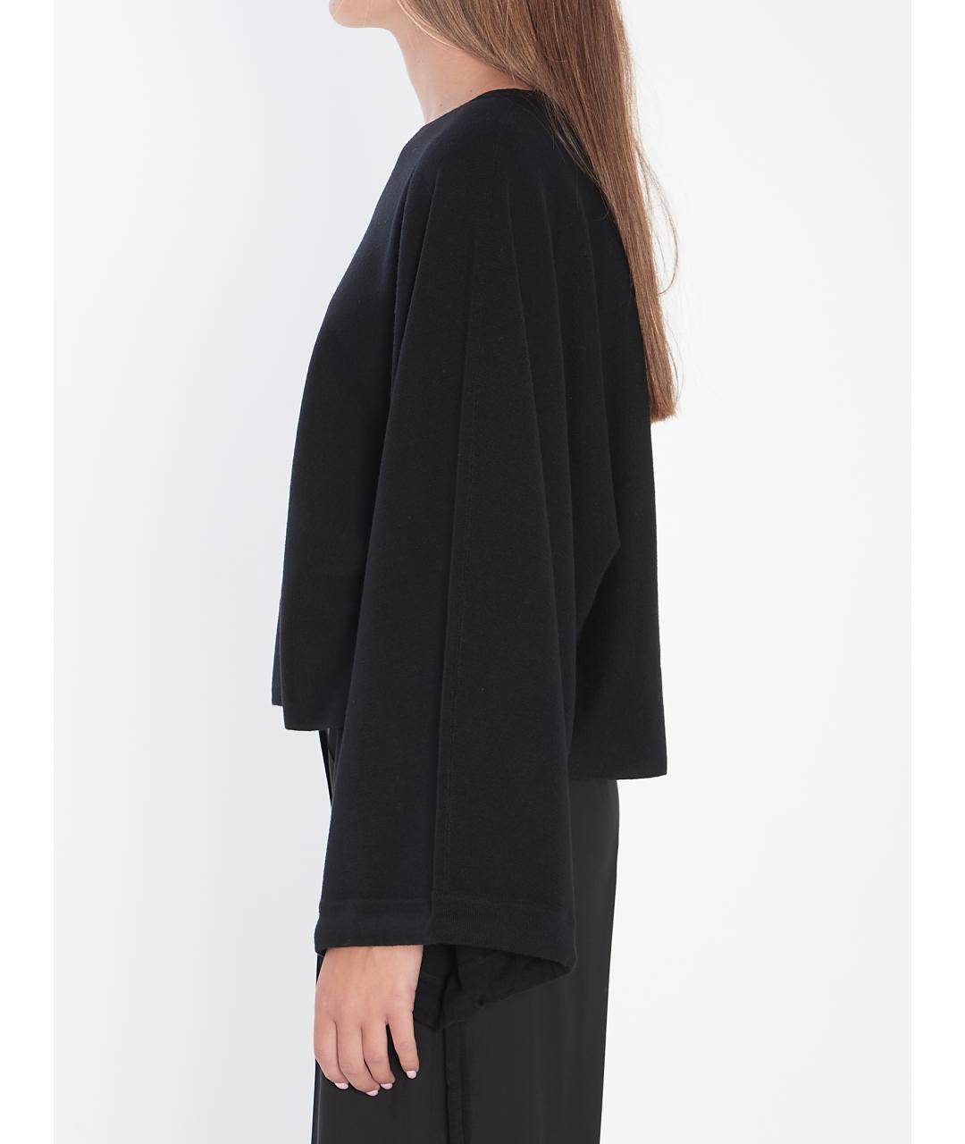 MAX MARA Черный шерстяной джемпер / свитер, фото 3