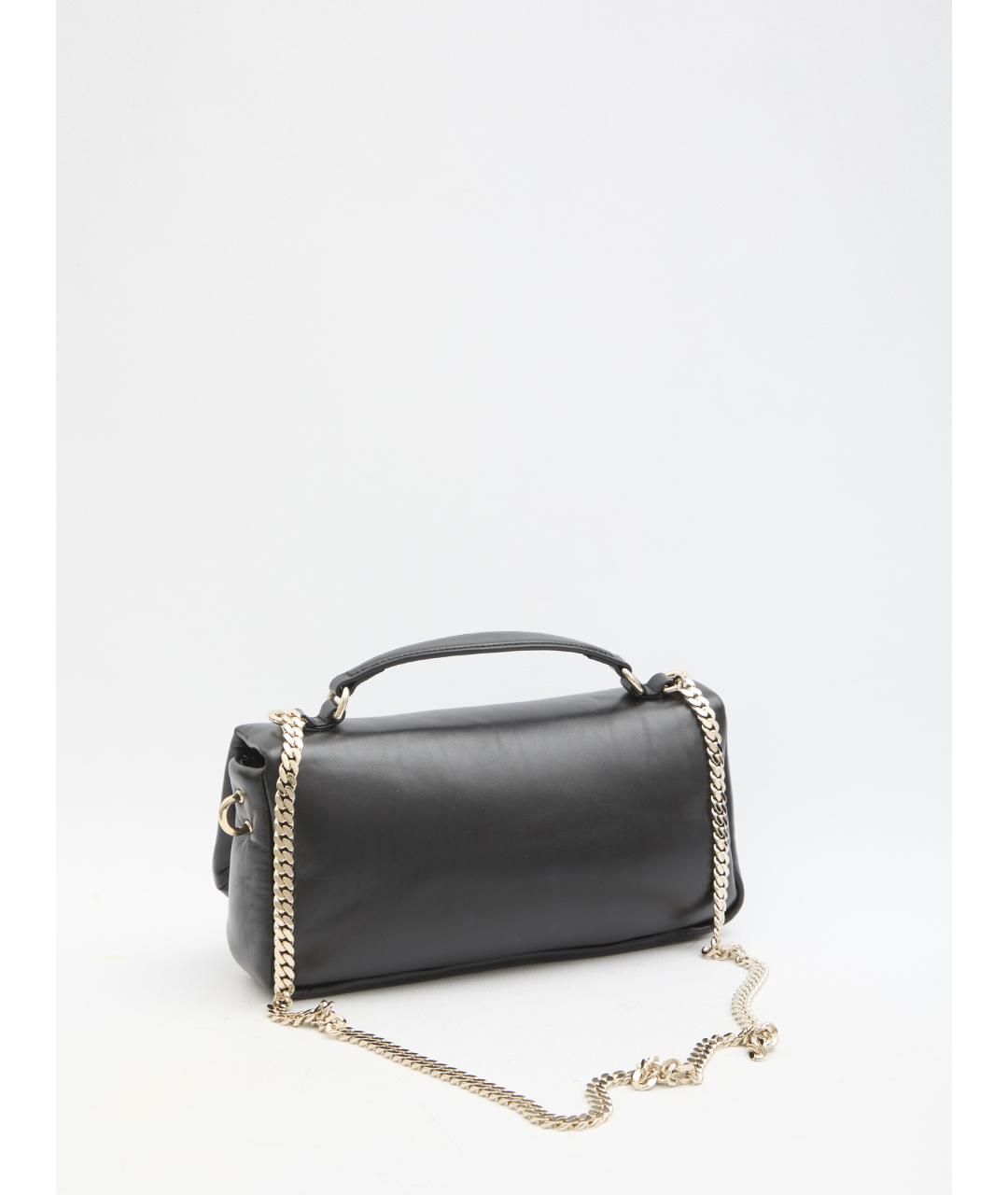 GUCCI Черная кожаная сумка через плечо, фото 3