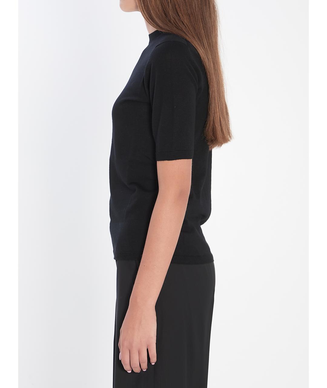 MAX MARA Черный шерстяной джемпер / свитер, фото 3