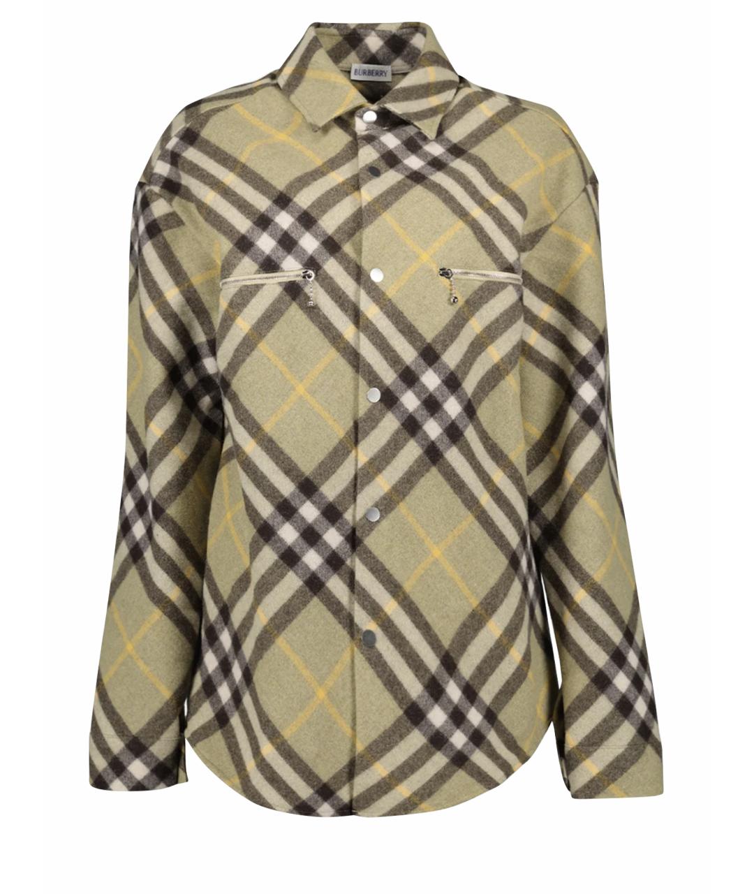 BURBERRY Мульти шерстяная куртка, фото 1