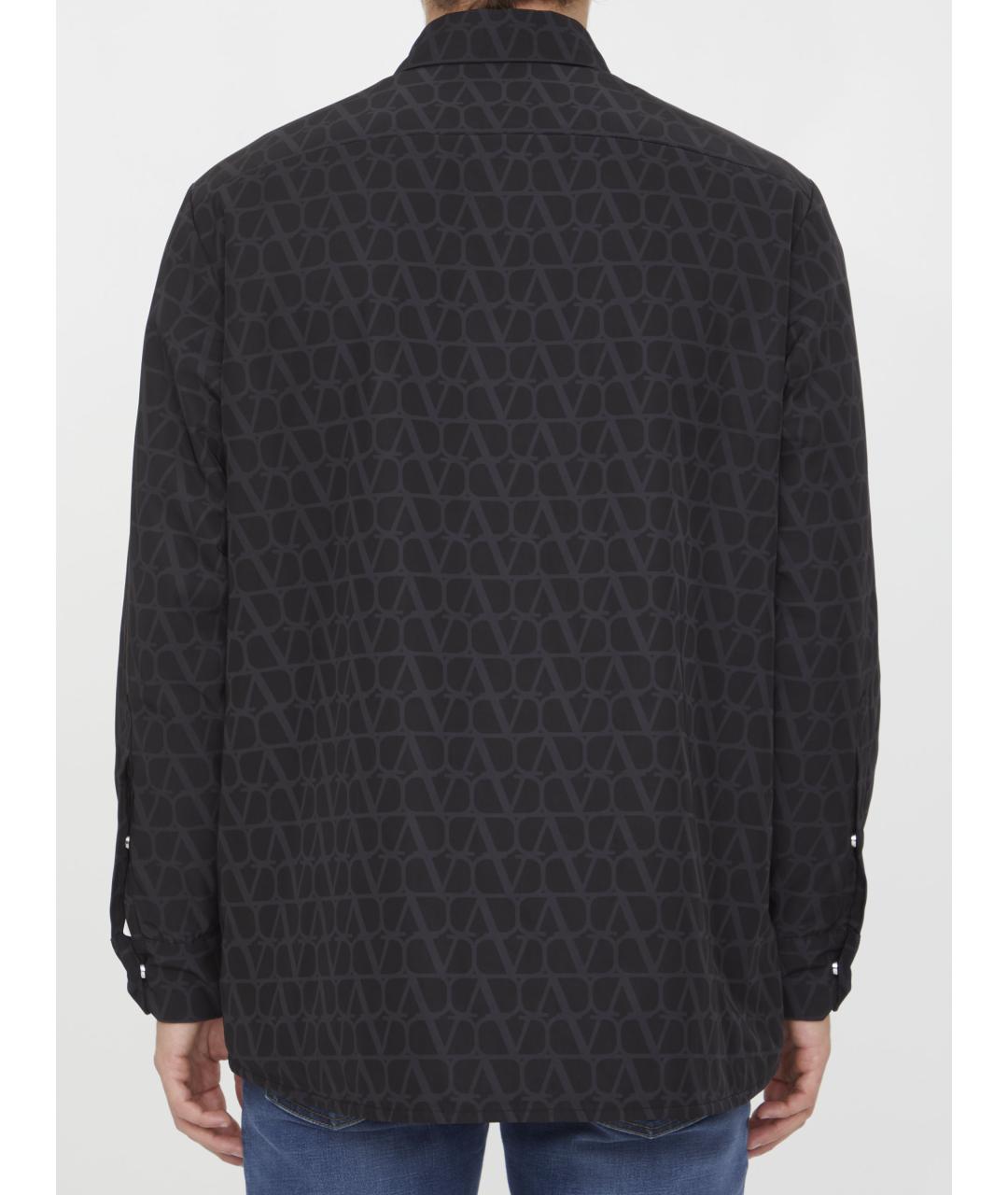 VALENTINO Черная кэжуал рубашка, фото 4