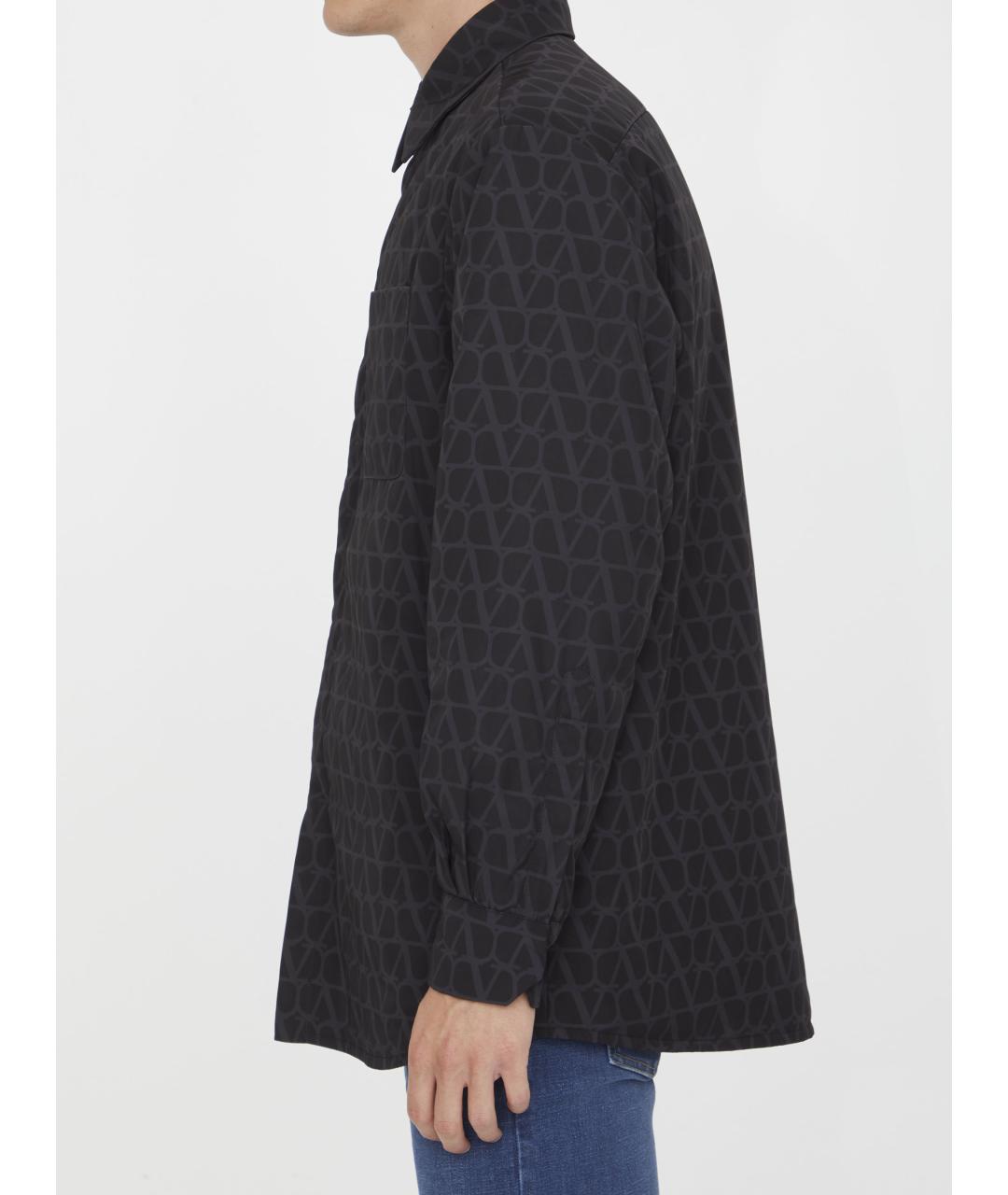 VALENTINO Черная кэжуал рубашка, фото 3