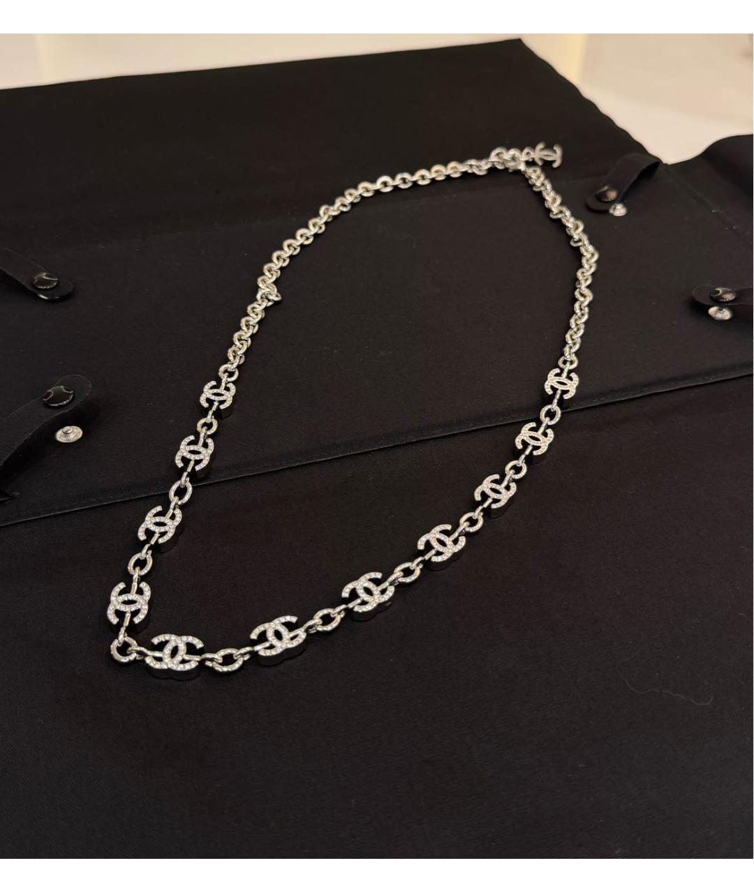 CHANEL Серебрянный ремень, фото 4