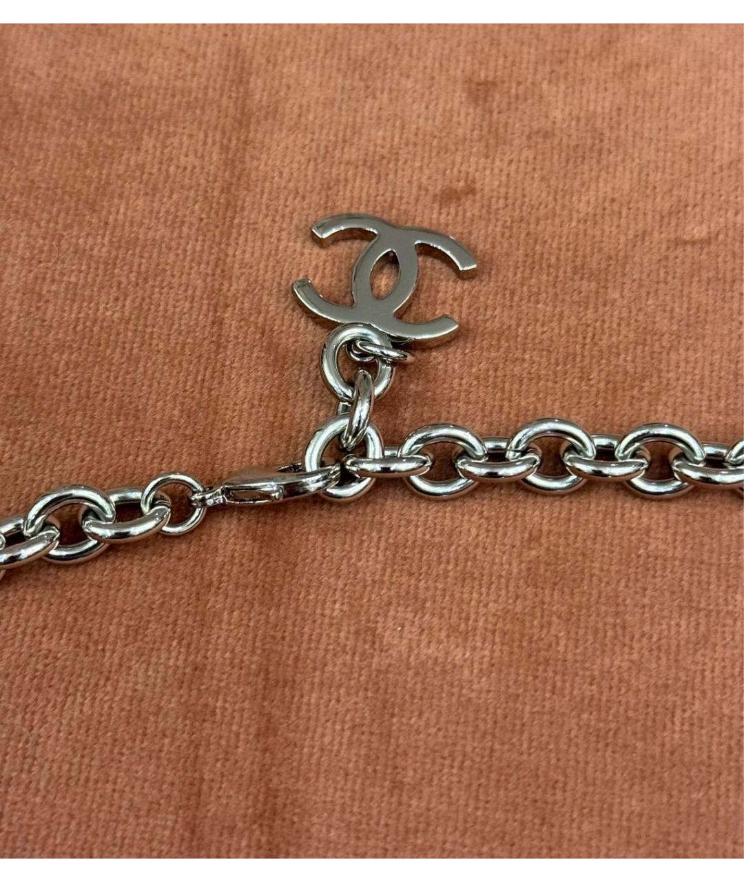 CHANEL Серебрянный ремень, фото 3