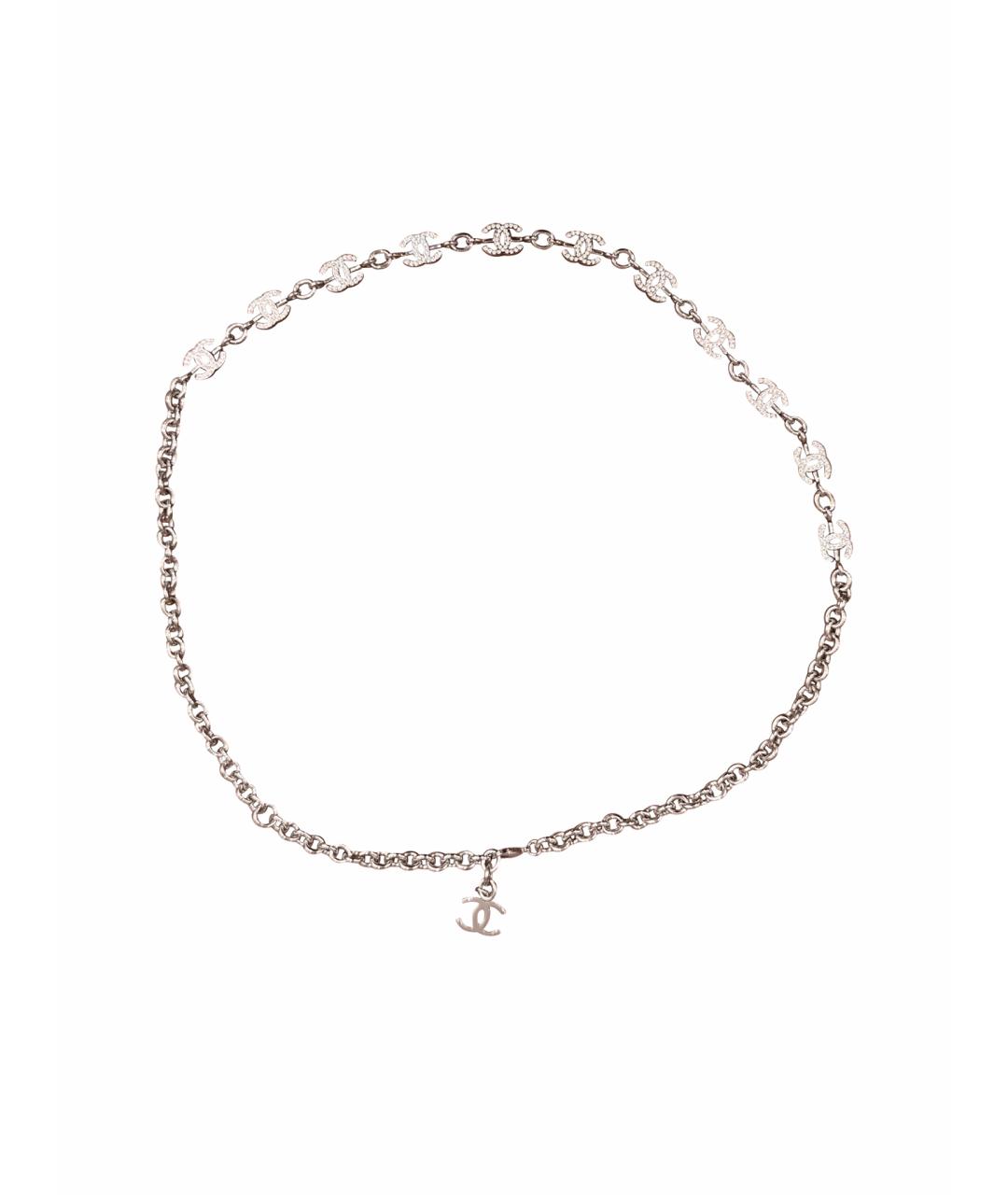 CHANEL Серебрянный ремень, фото 1