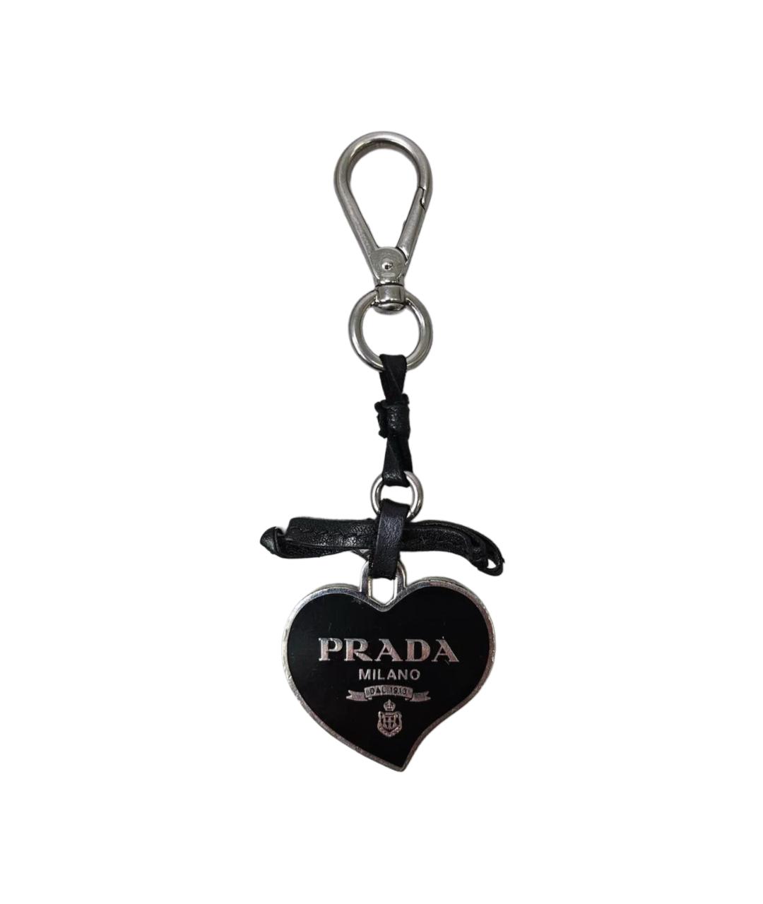PRADA Черный брелок, фото 1